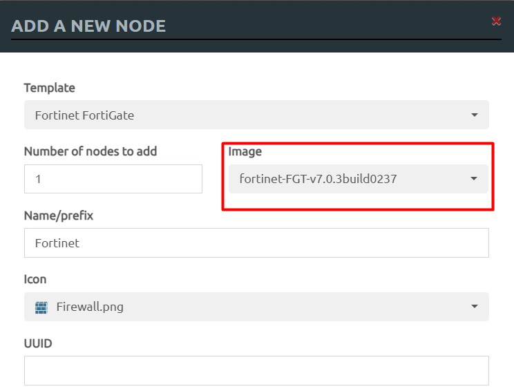 4 fortigate add node eve ng fortigate