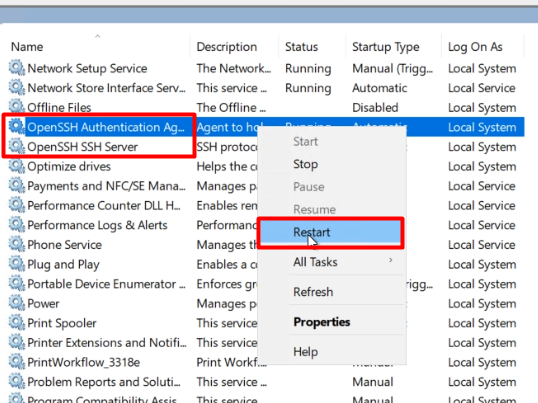 Install SFTP Server on Windows using OpenSSH 09 sftp server